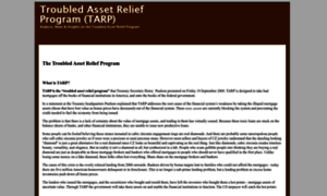 Troubled-asset-relief-program.net thumbnail