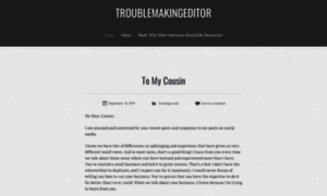 Troublemakingeditor.wordpress.com thumbnail