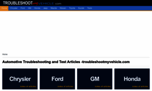 Troubleshootmyvehicle.com thumbnail