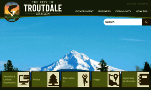 Troutdaleoregon.gov thumbnail