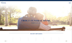 Troutfuneralhome.com thumbnail