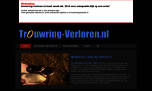 Trouwring-verloren.nl thumbnail