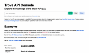 Troveconsole.herokuapp.com thumbnail