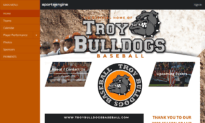 Troybulldogsbaseball.com thumbnail