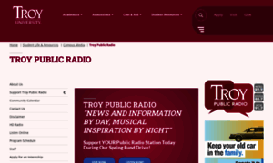 Troypublicradio.org thumbnail