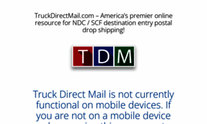 Truckdirectmail.com thumbnail