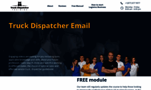 Truckdispatchertraining.email thumbnail