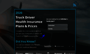 Truckdrivershealthinsurance.com thumbnail