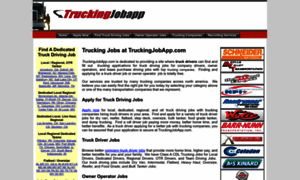 Truckingjobapp.com thumbnail