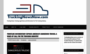 Truckingnewsnow.com thumbnail