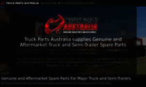 Truckpartsaustralia.com.au thumbnail