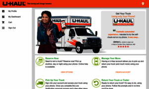 Truckshare.uhaul.com thumbnail