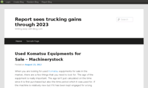 Truckzones.blog.com thumbnail