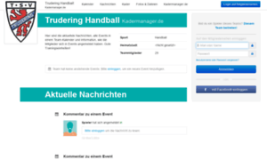 Truderinghandball.kadermanager.de thumbnail