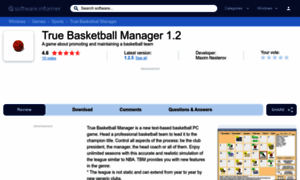 True-basketball-manager.software.informer.com thumbnail