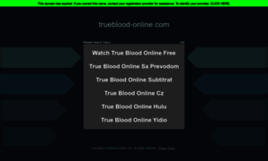 Trueblood-online.com thumbnail