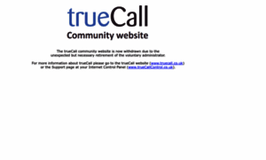 Truecallcommunity.co.uk thumbnail