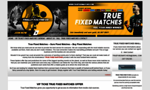 Truefixedmatches.com thumbnail