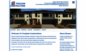 Truejoinconstructions.com.au thumbnail