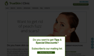 Trueskinclinic.ca thumbnail