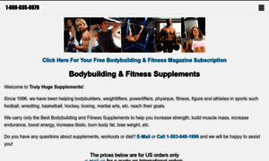 Trulyhugesupplements.com thumbnail