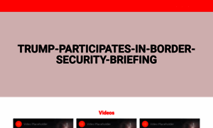 Trump-participates-in-border-security-briefing-youtube.com thumbnail