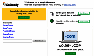 Trump2020.com thumbnail
