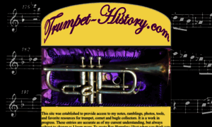 Trumpet-history.com thumbnail