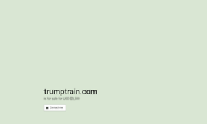 Trumptrain.com thumbnail