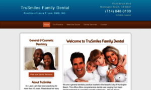 Trusmilesfamilydental.com thumbnail