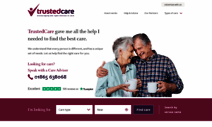 Trustedcare.co.uk thumbnail