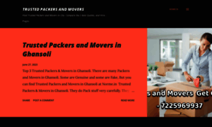 Trustedpackersmovers.blogspot.com thumbnail