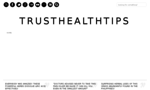 Trusthealthtips.com thumbnail
