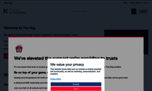 Trustleaders.thekeysupport.com thumbnail