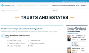 Trusts-estates.lawyers.com thumbnail