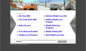 Truth-about-sixpack-abs.com thumbnail