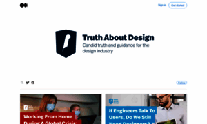 Truthaboutdesign.com thumbnail