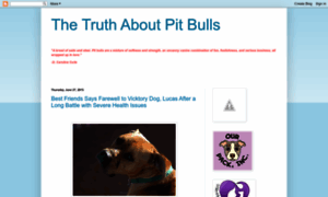 Truthaboutpitbulls.blogspot.com thumbnail