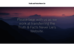Truthandfactsneverlie.info thumbnail