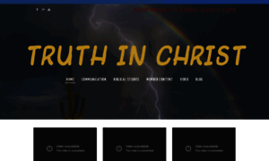 Truthinchrist.weebly.com thumbnail