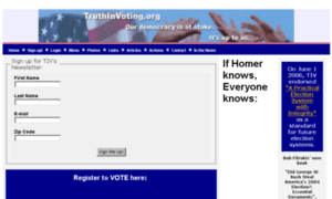 Truthinvoting.org thumbnail
