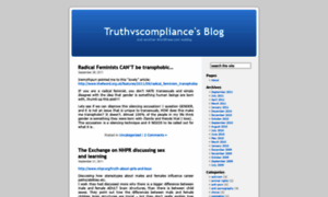 Truthvscompliance.wordpress.com thumbnail