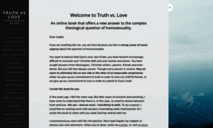 Truthvslove.org thumbnail