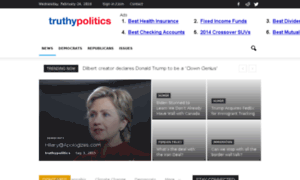 Truthypolitics.com thumbnail