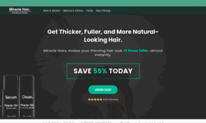 Try.miraclehair.com thumbnail