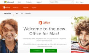 Try.officeformac.com thumbnail