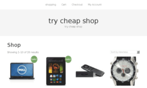 Trycheapshop.com thumbnail