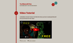 Tryminecraftfree.wordpress.com thumbnail