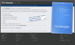 Ts3-remote.com thumbnail
