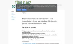 Tsale.biz thumbnail